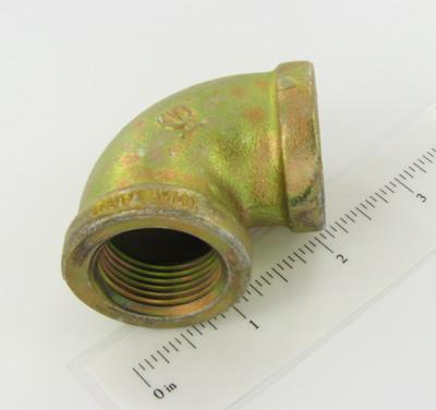 3/4npt elbow black mi