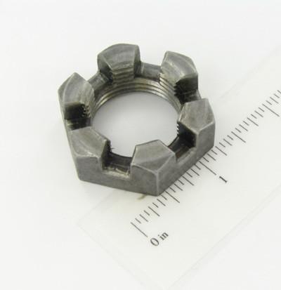 1-14uns slotted hex jam nut