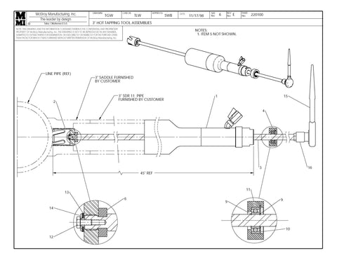 3IPS DRISCO 8100 HTT ASSY